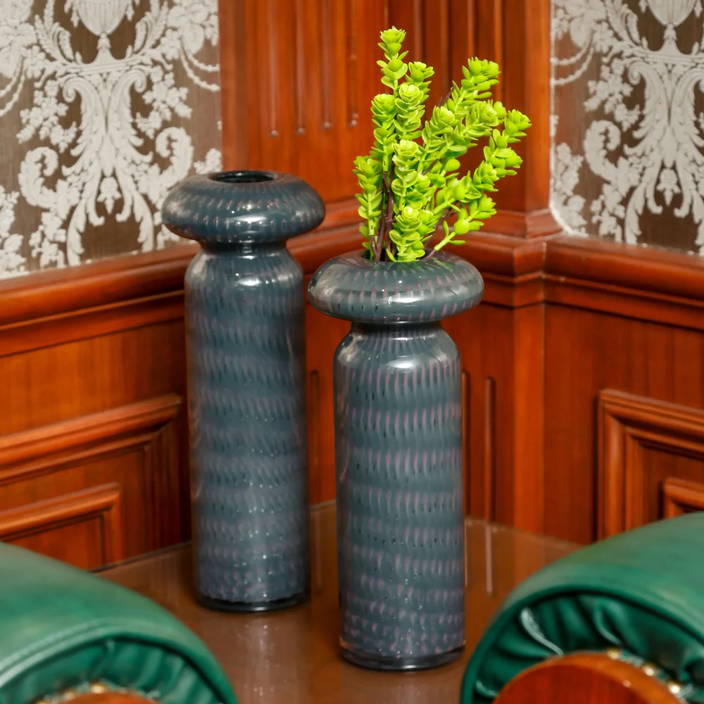 The Aurelia Midnight Flower Vase - Tall