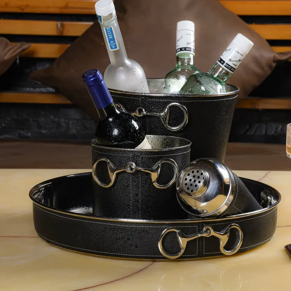 Equine Bar Set – Leather Collection