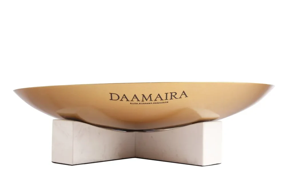 Brass Tray With Marble Stand