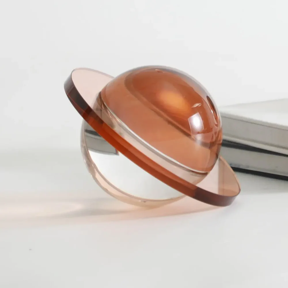 Crystal Airship Decor Object - Amber