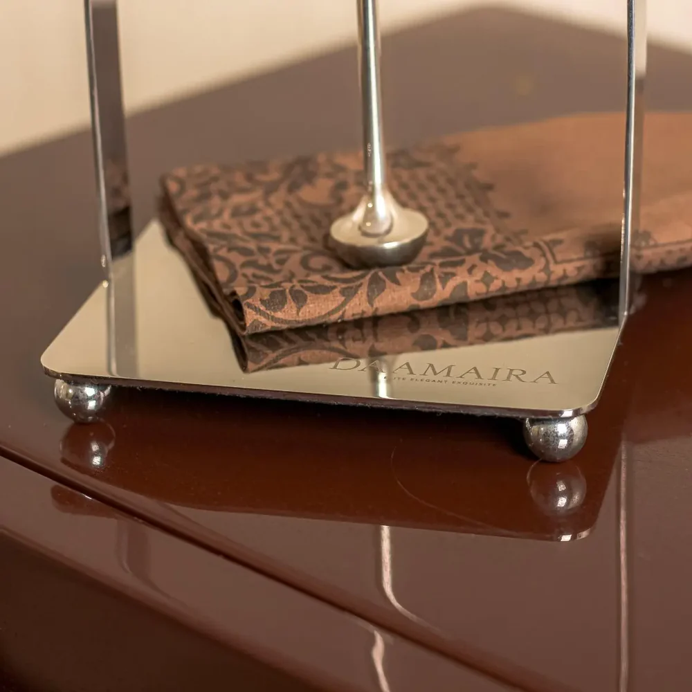 Droplet Napkin Holder - Silver