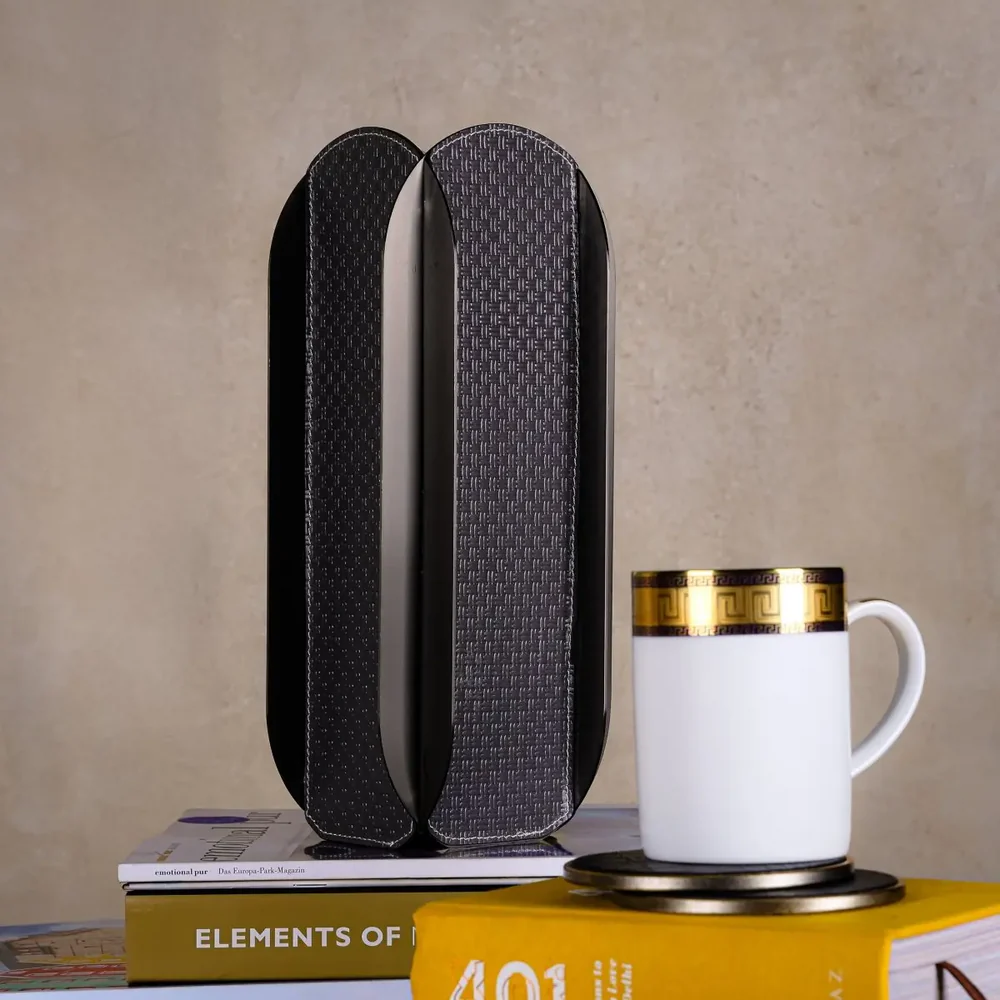 Geometric Smoke Grey Flower Vase