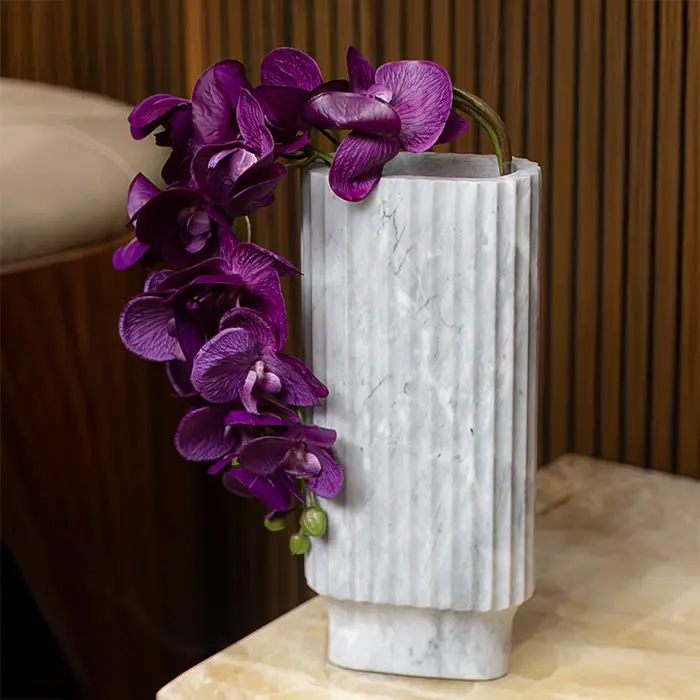 Python Grey Luxury Flower Vase