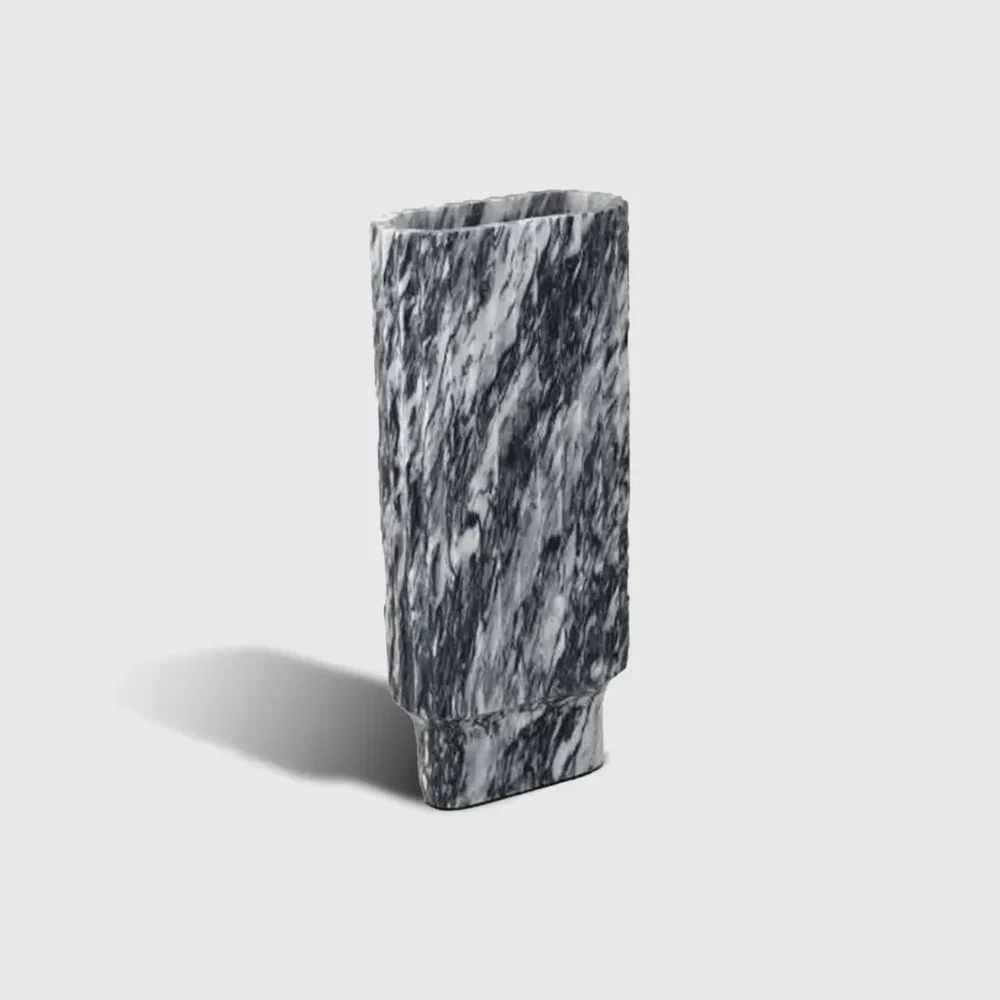 Python Grey Luxury Flower Vase