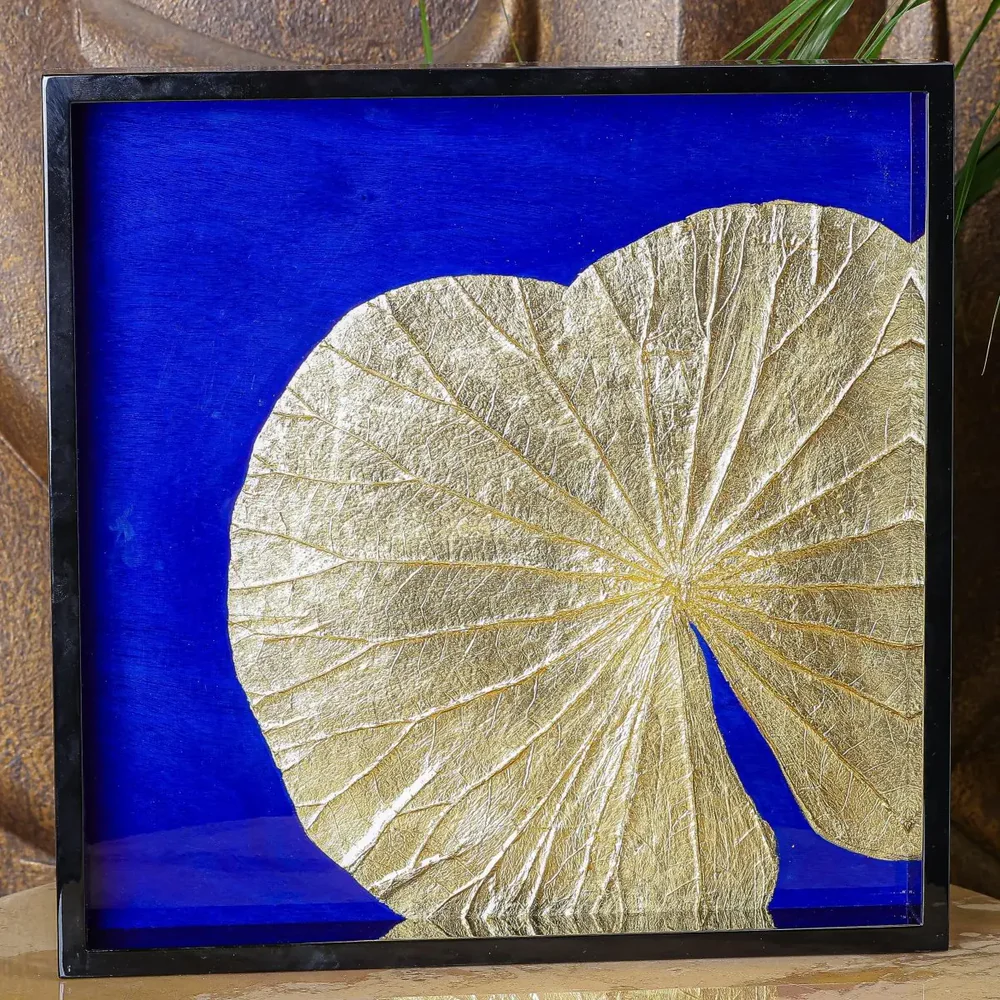 The Gold Leaf Serving/ Vanity Tray