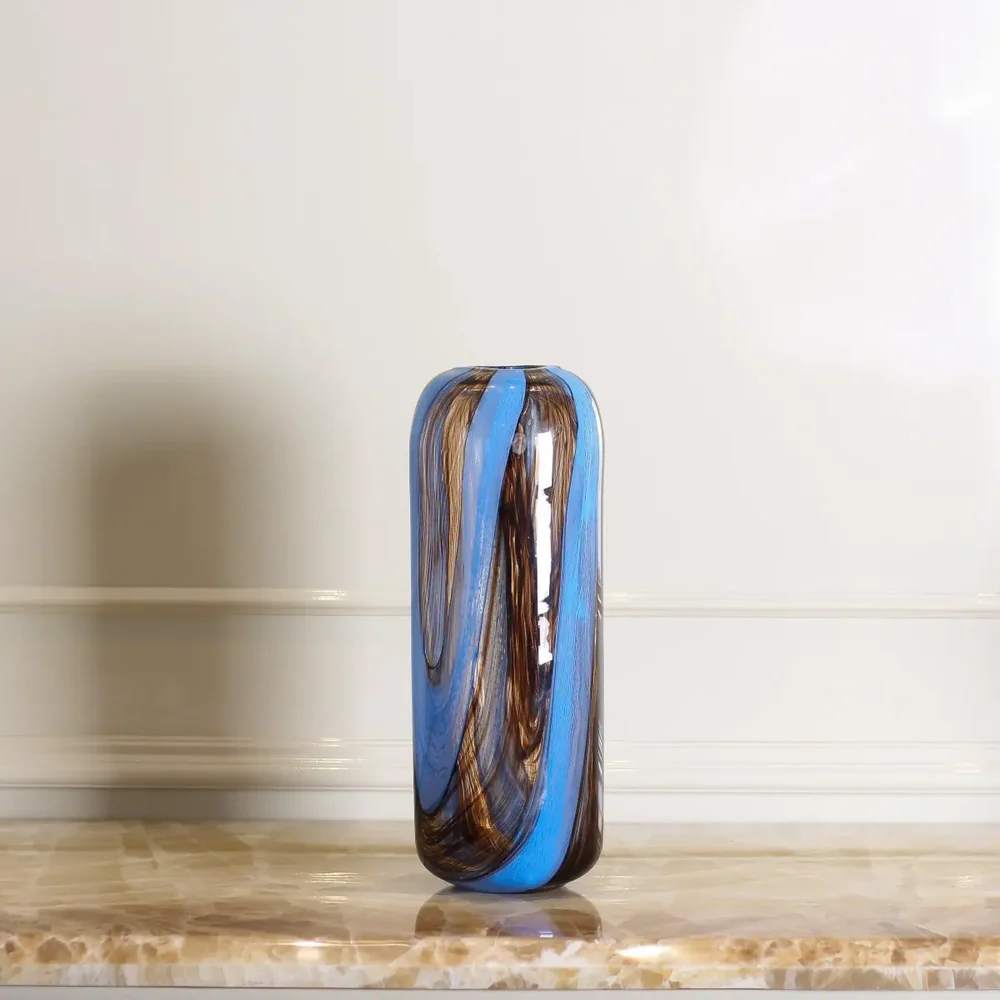 The Lagoon Swirl Flower Vase