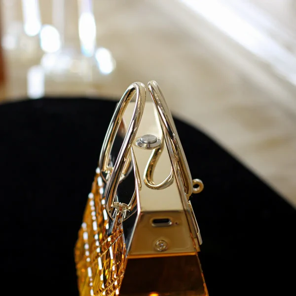 The Lux Diamond Crystal Bag