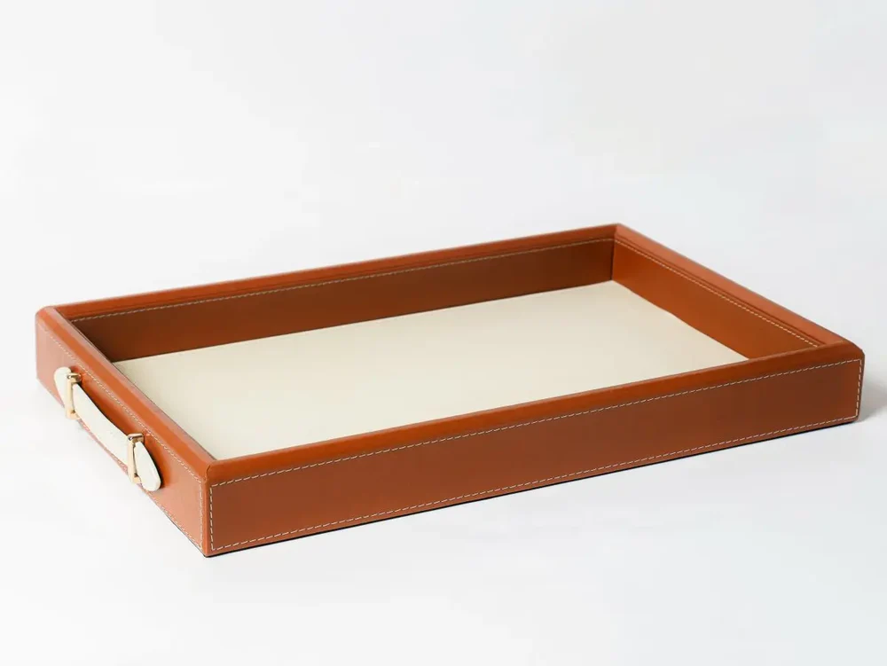 Vaulta Genuine Leather Tray