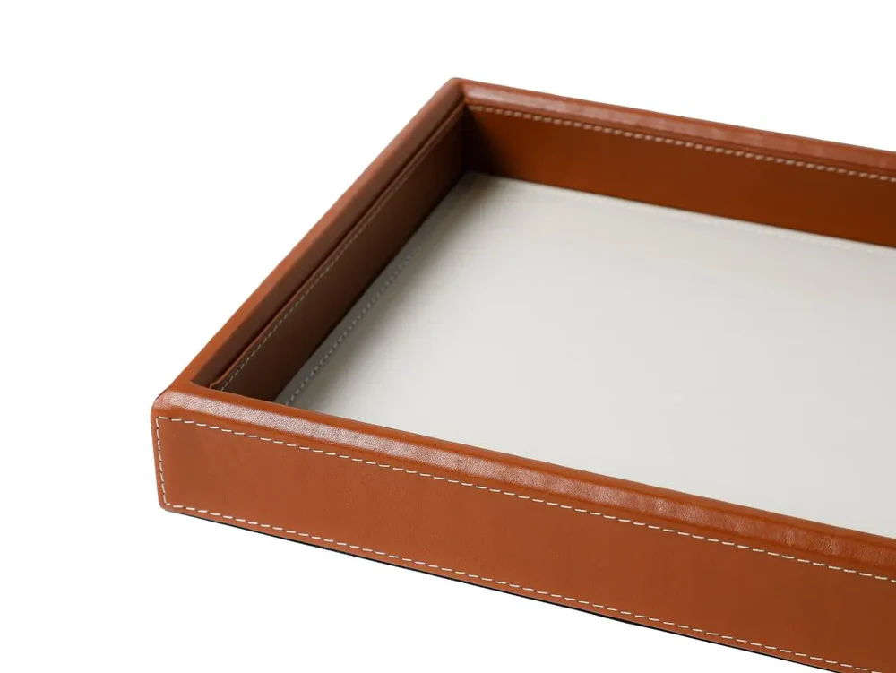 Vaulta Genuine Leather Tray