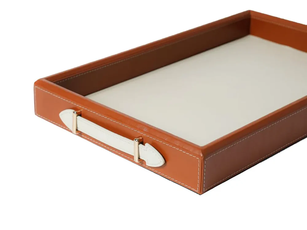 Vaulta Genuine Leather Tray